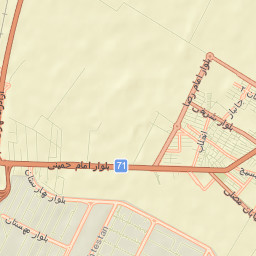 Hasanabad Street Map