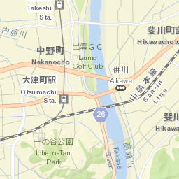 Izumo Street Map