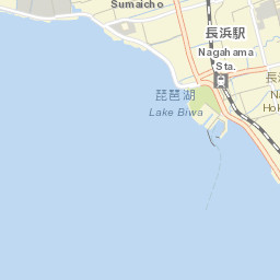 Nagahama Street Map