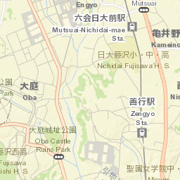 Fujisawa Shi Street Map