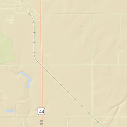 Burns Flat Street Map