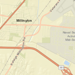 Millington Street Map