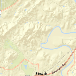 Etowah Street Map