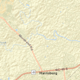 Harrisburg Street Map