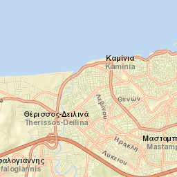 Nomós Irakleíou Street Map