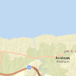 Káto Goúves Street Map