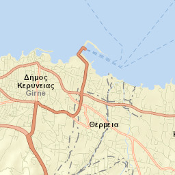 Kyrenia Municipality Street Map