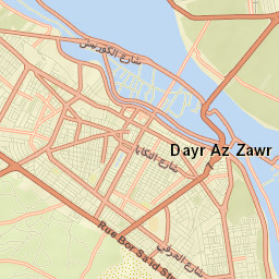 Deir ez-Zor Street Map