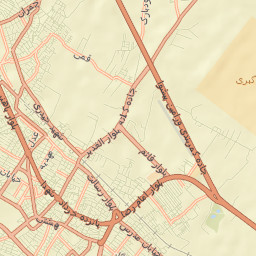 Varamin Street Map