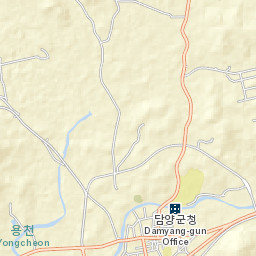 Damyang-gun Street Map