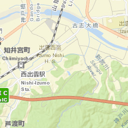 Izumo Shi Street Map