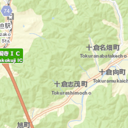 Ayabe-shi Street Map