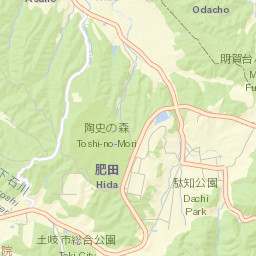 Toki-shi Street Map