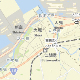 Kimitsu Street Map