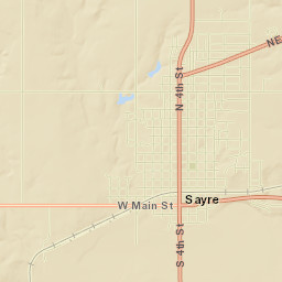 Sayre Street Map