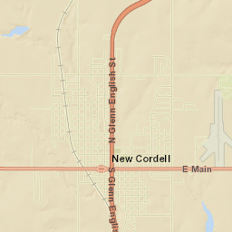 Cordell Street Map