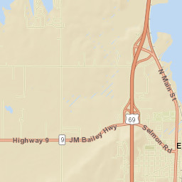 200-208 Swadley Drive, Eufaula, OK Street Map