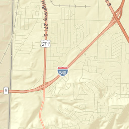 9089-9099 Jenny Lind Road, Fort Smith, AR Street Map