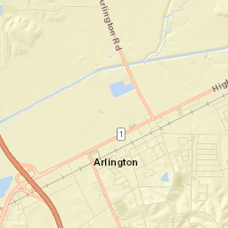 Arlington Street Map