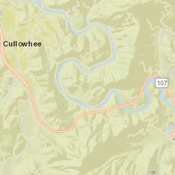Cullowhee Street Map