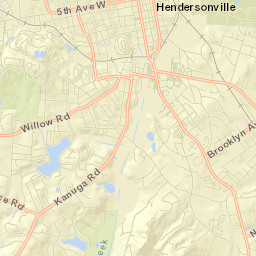 Valley Hill Street Map