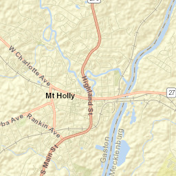 Mount Holly Street Map