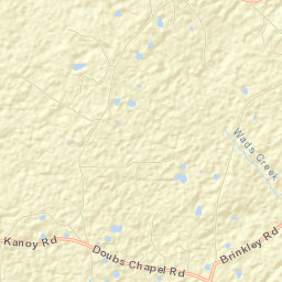 Moore County Street Map