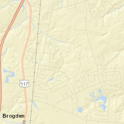 Brogden Street Map