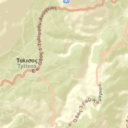 Tílisos Street Map