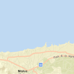 Mália Street Map