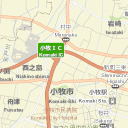Komaki Street Map
