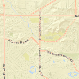 801-849 Fruta Road Northeast, Rio Rancho Street Map