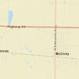 McCrory Street Map