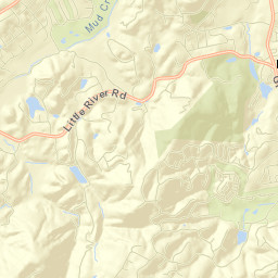Flat Rock Street Map