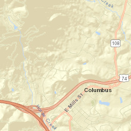 Columbus Street Map