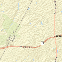 Locust Street Map