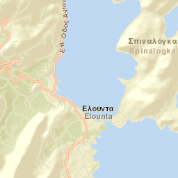 Eloúnda Street Map