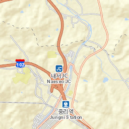 Naesŏ Street Map