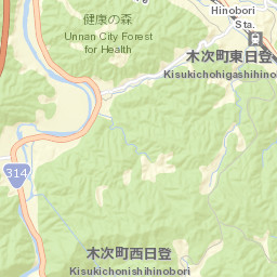 Unnan Shi Street Map