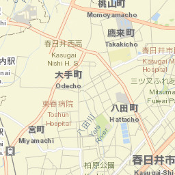Kasugai-shi Street Map