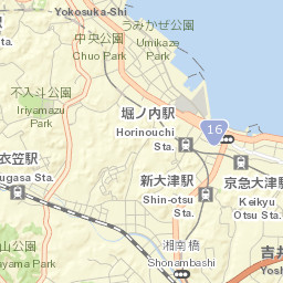 Yokosuka Shi Street Map