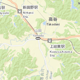 Isumi Shi Street Map