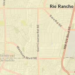 Rio Rancho Street Map