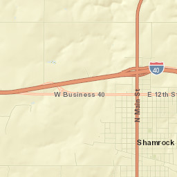 Shamrock Street Map