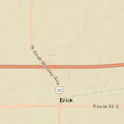 Erick Street Map