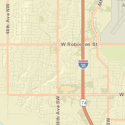 400 26th Avenue Northwest, Norman, OK Street Map