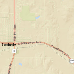Seminole Street Map