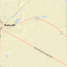 Kensett Street Map