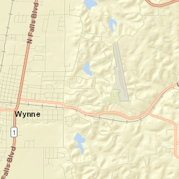 Wynne Street Map