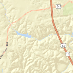 Lawrence County Street Map